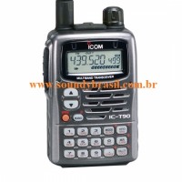 ICOM IC-T90A Transceptor Porttil Multi-Banda - Clique para ampliar a foto