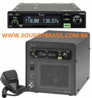 ICOM IC-A210 Transceptor VHF-AM Aeronutico Mvel/Fixo - Clique para ampliar a foto